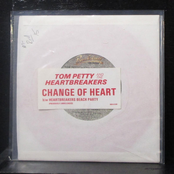 Tom Petty - Change Of Heart 7" Mint- Vinyl 45 BSR-52181 USA 1983 red - Shuga Records