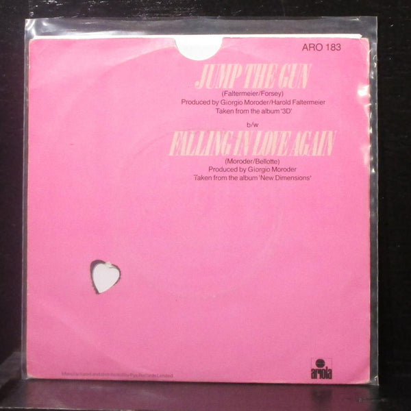 The Three Degrees - Jump The Gun 7" VG+ Vinyl 45 Ariola ARO 183 UK 1979 - Shuga Records