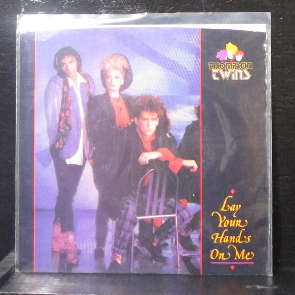 Thompson Twins - Lay Your Hands On Me 7" Mint- Vinyl 45 Arista AS 1-9396 USA - Shuga Records