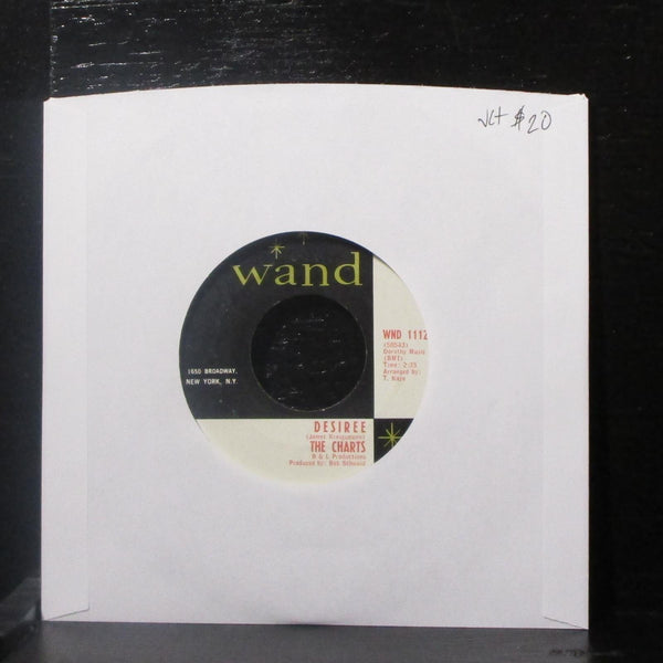 The Charts - Desiree / Fell In Love With You Baby 7" VG+ Vinyl 45 Wand WND 1112 - Shuga Records