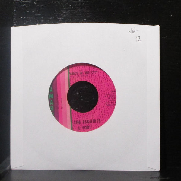 The Esquires - Girls In The City / Ain't Gonna Give It Up 7" VG+ Vinyl 45 L 1001 - Shuga Records