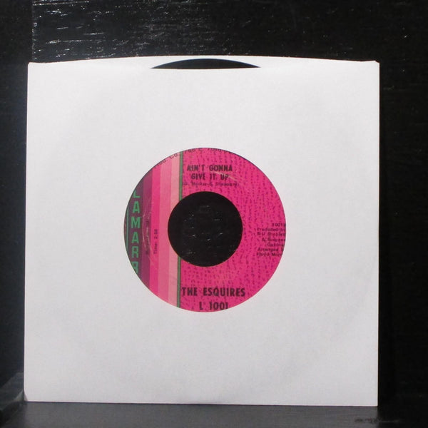 The Esquires - Girls In The City / Ain't Gonna Give It Up 7" VG+ Vinyl 45 L 1001 - Shuga Records