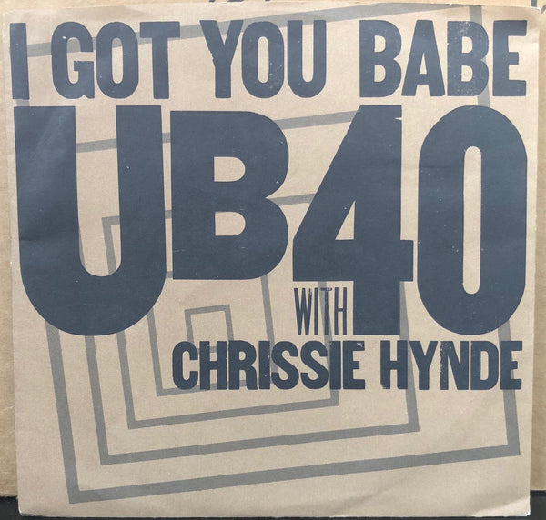 UB40 - I Got You Babe / I Got You Babe 7" VG+ AM-2758 Vinyl 45 Promo A&M 1985 - Shuga Records