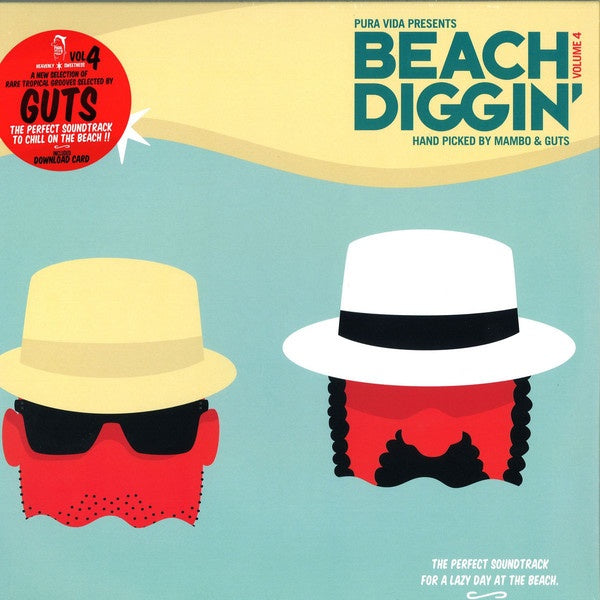 Various ‎– Pura Vida Presents: Beach Diggin' Volume 4 - New 2 LP Record 2016 Heavenly Sweetness France Import Vinyl - Funk / Disco / Reggae / Jazz / Latin - Shuga Records