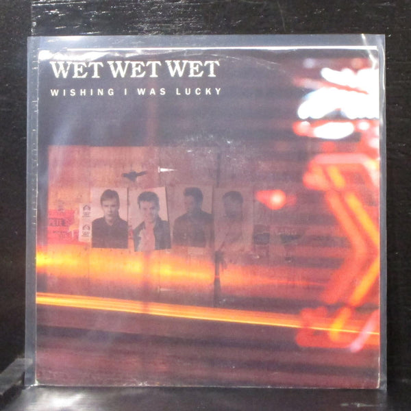 Wet Wet Wet - Wishing I Was Lucky 7" Mint- Promo Vinyl 45 UNI-50000 USA 1987 - Shuga Records