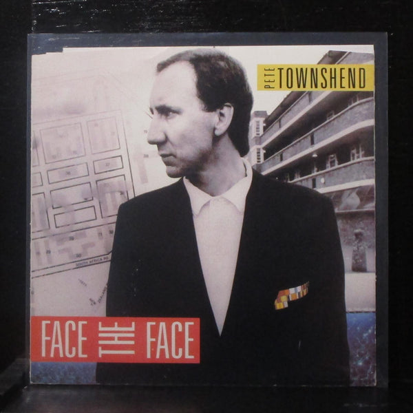 Pete Townshend - Face The Face / Hiding Out 7" Mint- Vinyl 45 ATCO 7-99590 USA - Shuga Records