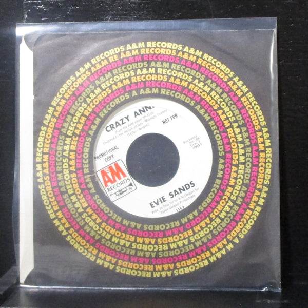 Evie Sands - Crazy Annie 7" Mint- Promo Vinyl 45 A&M 1157 USA 1969 - Shuga Records