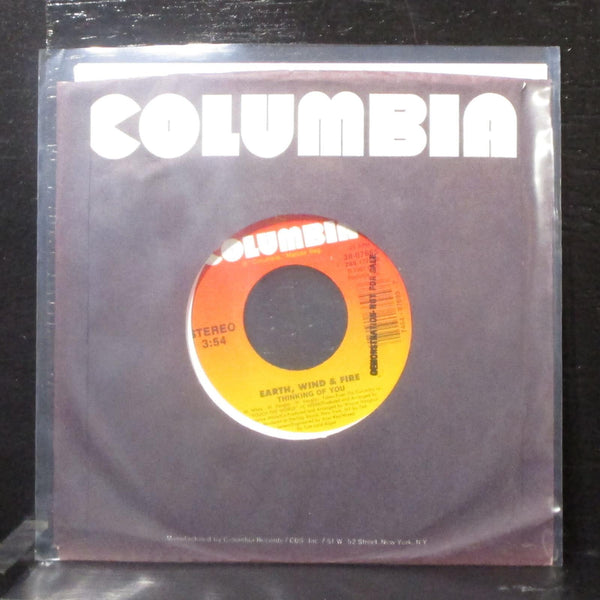 Earth, Wind & Fire - Thinking Of You 7" Mint Promo Vinyl 45 Columbia 38-07695 - Shuga Records