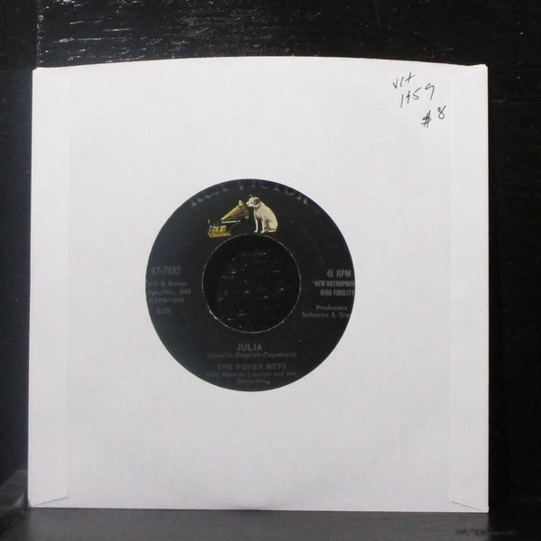 The Rover Boys - Julia / Sweet Violets 7" VG+ Vinyl 45 RCA Victor 47-7482 USA - Shuga Records