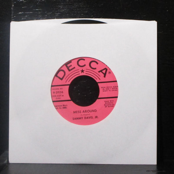 Sammy Davis, Jr. - I Got A Woman / Mess Around 7" Mint- Promo Vinyl 45 Decca - Shuga Records