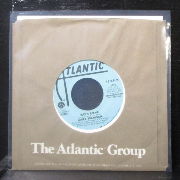 Laura Branigan - Fool's Affair 7" Mint- Promo Vinyl 45 Atlantic 3770 USA 1980 - Shuga Records