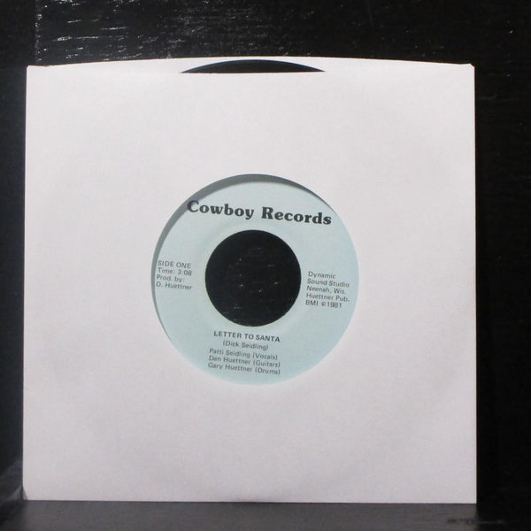 Patti Seidling, Dan Huettner & Gary Huettner - Letter To Santa 7" Vinyl 45 priv. - Shuga Records