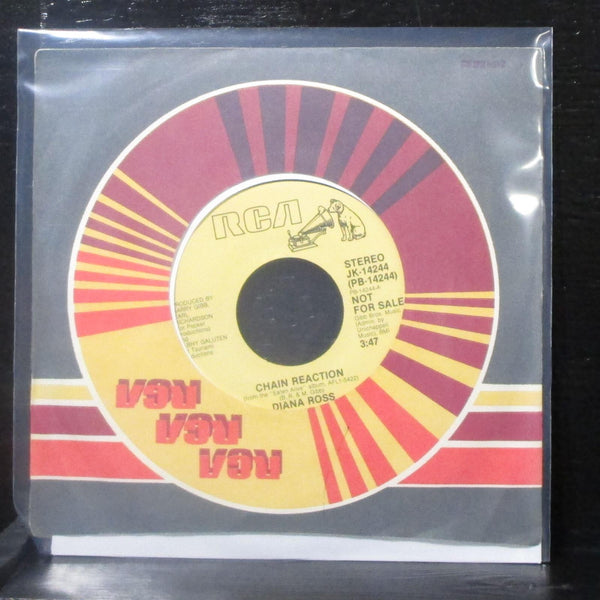 Diana Ross - Chain Reaction 7" Mint- Promo Vinyl 45 RCA JK-14244 USA 1985 - Shuga Records