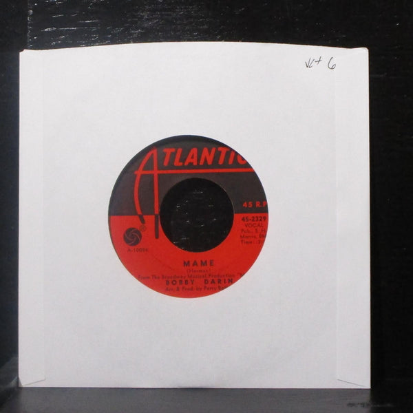 Bobby Darin - Mame 7" VG+ Vinyl 45 Atlantic 45-2329 USA 1966 - Shuga Records
