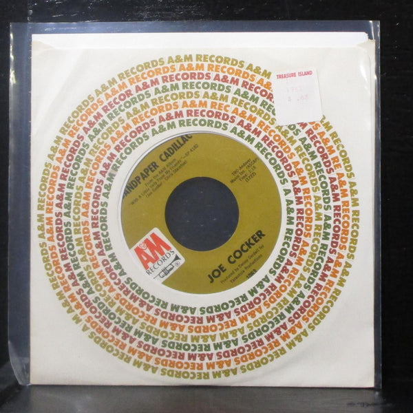 Joe Cocker - Feeling Alright / Sandpaper Cadillac 7" VG+ Vinyl 45 A&M 1063 USA - Shuga Records