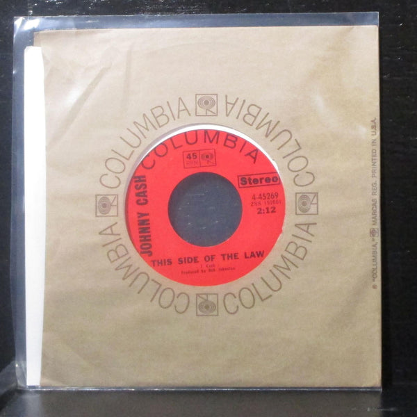 Johnny Cash - Flesh And Blood 7" Mint- Vinyl 45 Columbia 4-45269 USA 1970 - Shuga Records