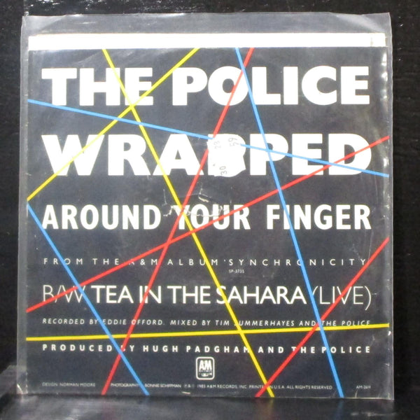 The Police - Wrapped Around Your Finger 7" VG+ Vinyl 45 AM-2614 USA 1983 - Shuga Records