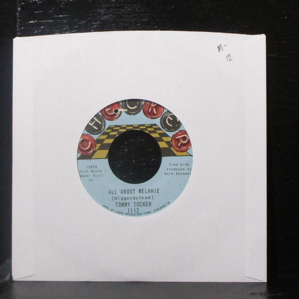 Tommy Tucker - All About Melanie / Alimony 7" Mint- Vinyl 45 Checker 1112 USA - Shuga Records