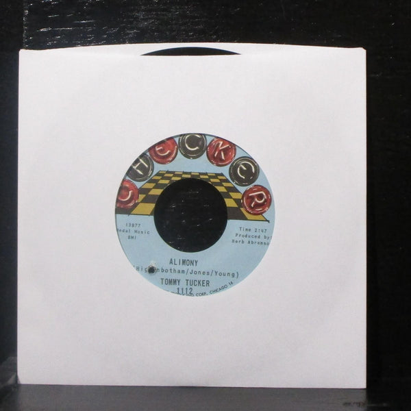 Tommy Tucker - All About Melanie / Alimony 7" Mint- Vinyl 45 Checker 1112 USA - Shuga Records