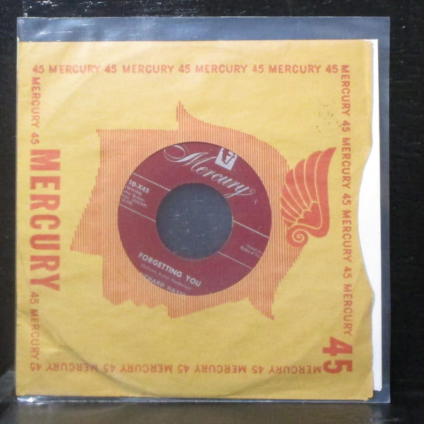Richard Hayes - Forgive And Forget 7" VG+ Vinyl 45 Mercury 5910-X45 USA 1952 - Shuga Records