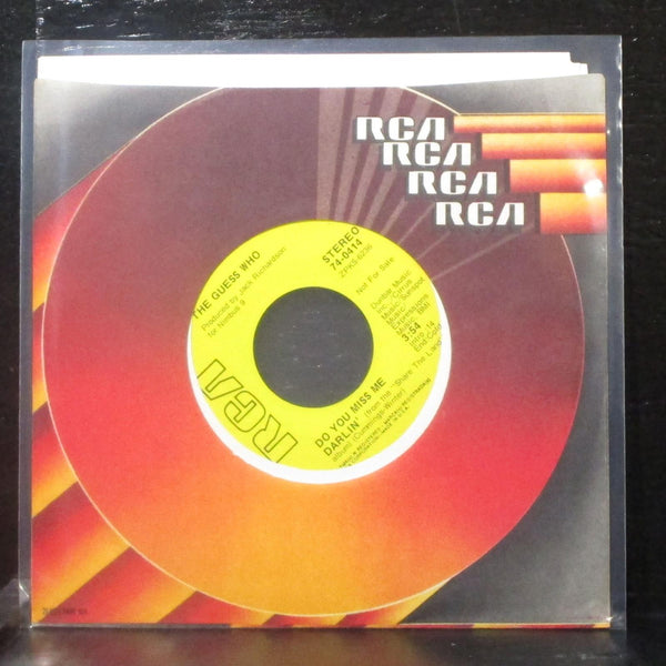 The Guess Who - Hang On To Your Life 7" VG+ Promo Vinyl 45 RCA 74-0414 USA 1971 - Shuga Records