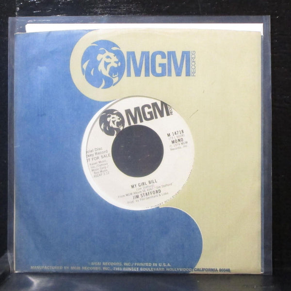 Jim Stafford - My Girl Bill 7" Mint- Promo Vinyl 45 MGM M 14718 USA 1974 - Shuga Records