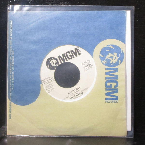 Jim Stafford - My Girl Bill 7" Mint- Promo Vinyl 45 MGM M 14718 USA 1974 - Shuga Records
