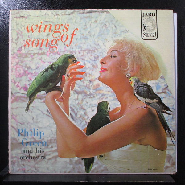 Philip Green And His Orchestra Wings Of Song LP VG+ JAS-8002 Rare Stereo Record - Shuga Records