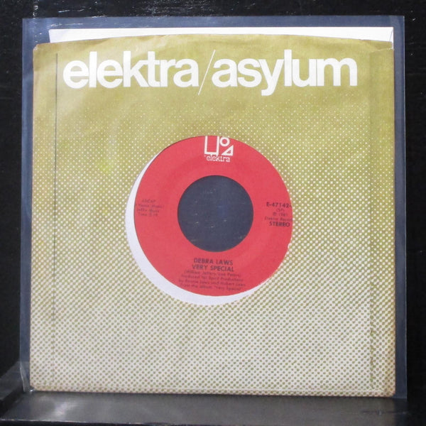 Debra Laws - Very Special / All The Things I Love 7" VG+ Vinyl 45 Elektra USA - Shuga Records