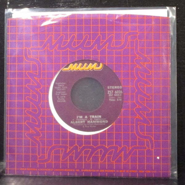 Albert Hammond - I'm A Train / Brand New Day 7" Mint- Vinyl 45 Mums ZS7 6026 - Shuga Records