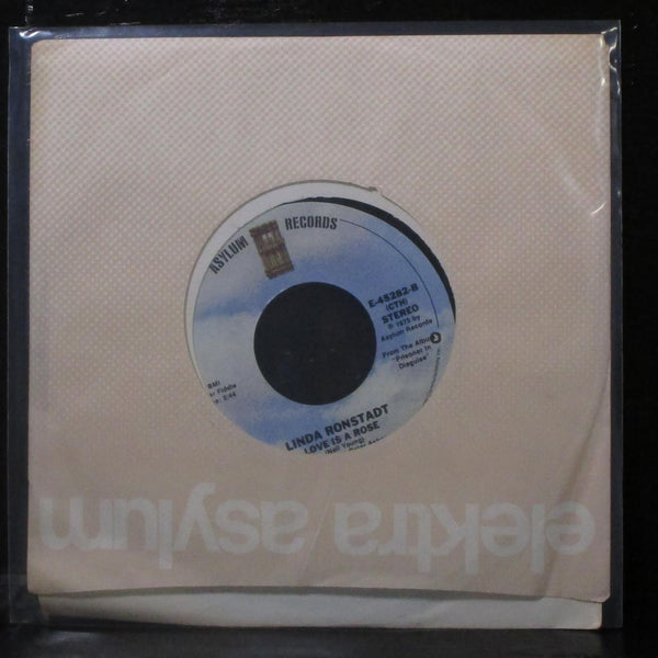 Linda Ronstadt - Heat Wave / Love Is A Rose 7" VG+ Vinyl 45 Asylum E-45282 USA - Shuga Records