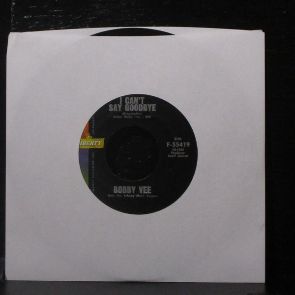 Bobby Vee - Please Don't Ask About Barbara 7" VG+ Vinyl 45 Liberty F-55419 USA - Shuga Records