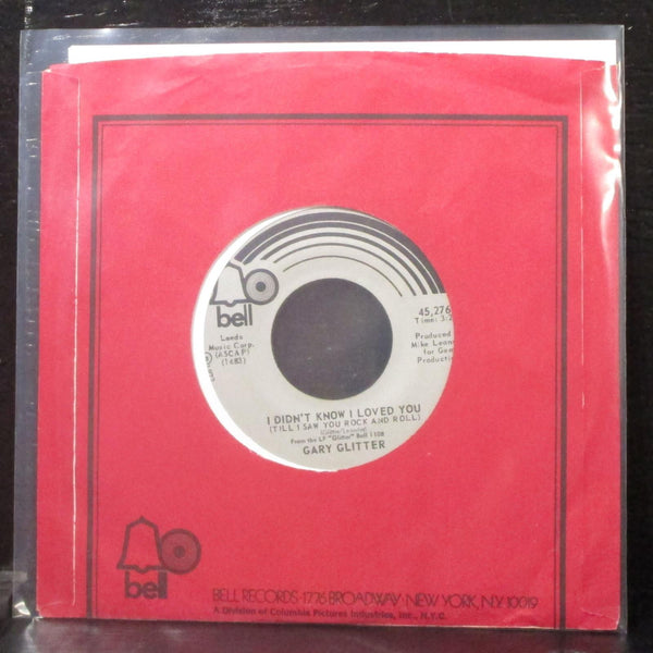 Gary Glitter - I Didn't Know I Loved You / Shakey Sue 7" Mint- Vinyl Bell 45,276 - Shuga Records