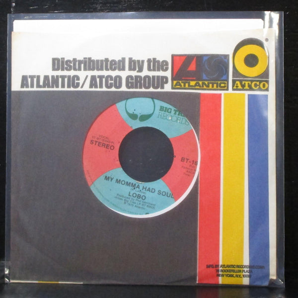 Lobo - Don't Tell Me Goodnight / My Momma Had Soul 7" Mint- Vinyl 45 BT-16033 - Shuga Records
