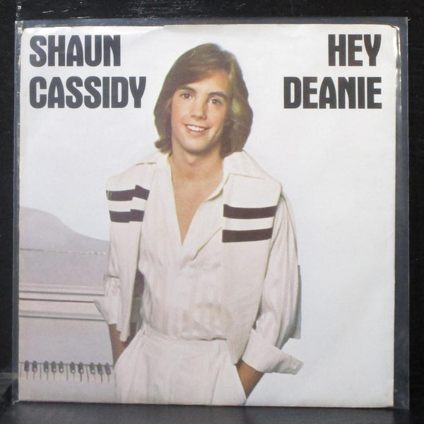 Shaun Cassidy - Hey Deanie / Strange Sensation 7" Mint- Vinyl 45 WBS 8488 USA - Shuga Records
