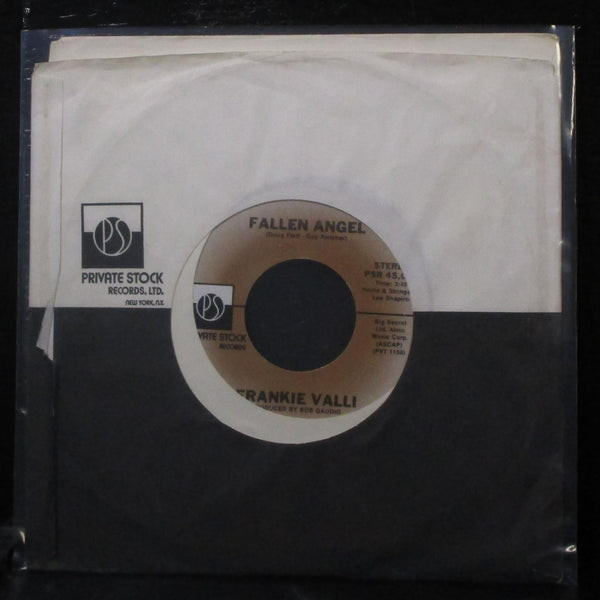 Frankie Valli - Fallen Angel / Carrie 7" VG+ Vinyl 45 PSR 45,074 USA 1976 - Shuga Records