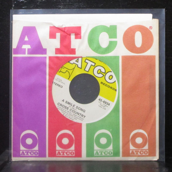 Cross Country - In The Midnight Hour / A Smile Song 7" Mint- Vinyl ATCO 45-6934 - Shuga Records