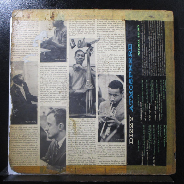 Grey, Mitchell, Morgan, Persip... - Dizzy Atmostphere LP VG- SP-2110-1 Mono 1st - Shuga Records
