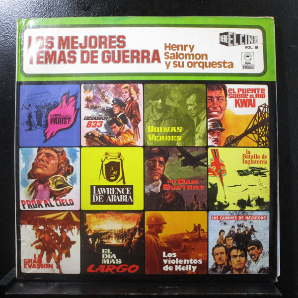 Henry Salomon - Los Mejores Temas De Guerra Vol. III LP VG+ 19118 Colombia - Shuga Records