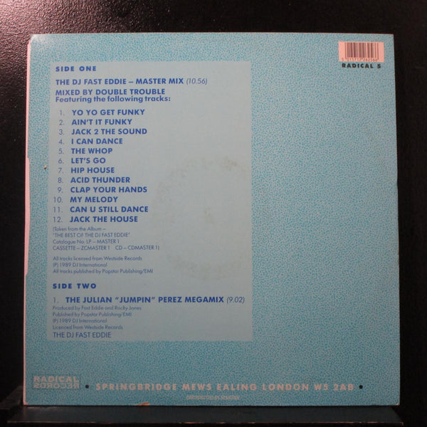 The D.J. Fast Eddie - Master Mix 12" Mint- DJART 902 UK 1989 Vinyl Record - Shuga Records