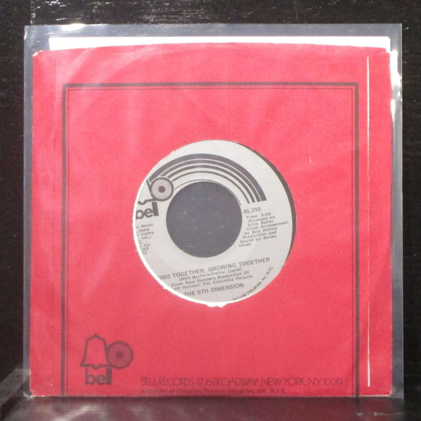 The 5th Dimension - Living Together, Growing Together 7" Mint- Vinyl 45 Bell - Shuga Records