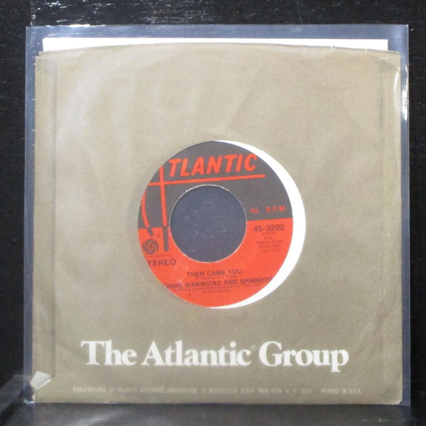 Dionne Warwicke & Spinners - Then Came You 7" Mint- Vinyl 45 Atlantic 45-3202 - Shuga Records