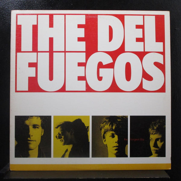 The Del Fuegos - The Longest Day - VG+ LP Record 1984 Slash USA Vinyl - Alternative Rock / Indie Rock - Shuga Records