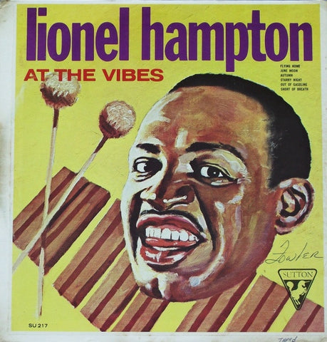 Lionel Hampton ‎– At The Vibes - VG+ Sutton Mono LP - Jazz