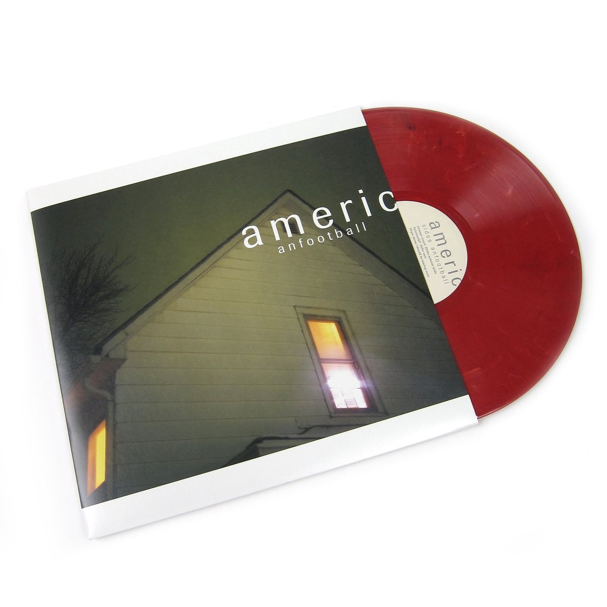 American Football - American Football (1999) - New 2 LP Record 2014 Polyvinyl Red Vinyl, Booklet & Download - Emo / Indie Rock