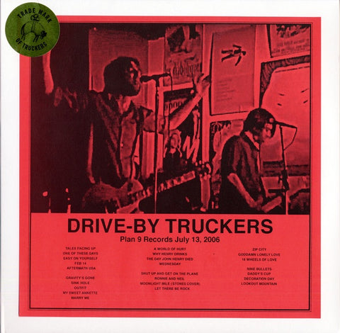 Drive-By Truckers - Plan 9 Records July 13, 2006 - New 3 LP Record Store Day 2020 New West Vinyl Red/Orange Cover - Southern Rock