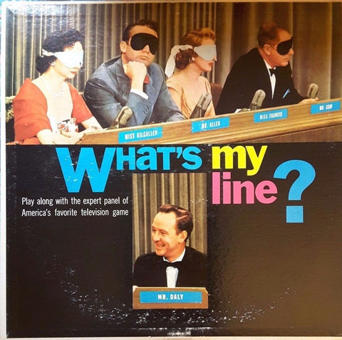 JOHN DALY ‎– What's My Line? - Mint- LP Record 1958 USA Dot USA Vinyl - Non-Music / Public Broadcast