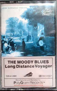 The Moody Blues- Long Distance Voyager- Used Cassette- 1981 Threshold Records USA- Rock/Pop