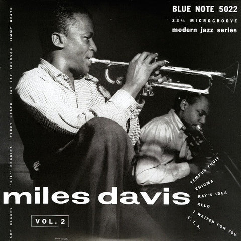 Miles Davis ‎– Vol. 2 (1953) - New Vinyl Record 2014 Blue Note '75th Anniversary' Mono 10" Reissue - Jazz / Hard Bop