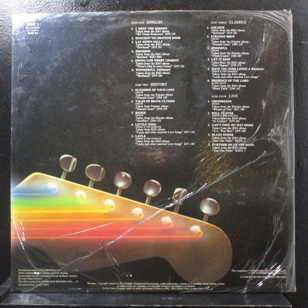 Eric Clapton - Backtrackin' 2 LP New Sealed ERIC 1 UK 1984 Vinyl Record - Shuga Records